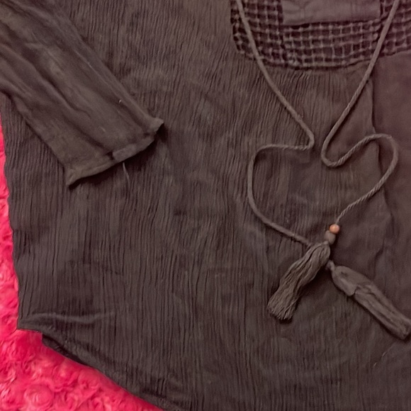 Oops👙Washed my wife’s Beautiful Black Joseph A Swimsuit CoverUp n hot water! 💦 - Picture 3 of 9